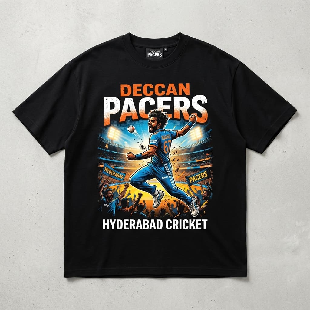 Deccan Pacers Cricket Heritage Tee