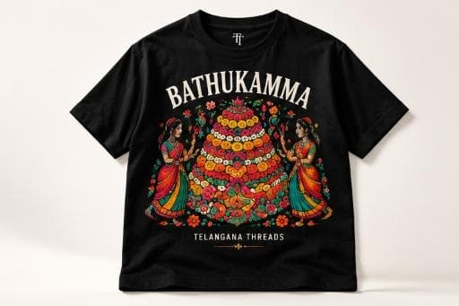 Bathukamma Flagship Tee