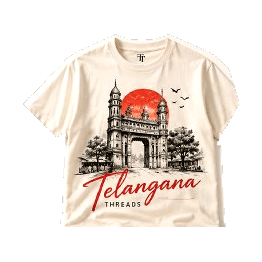 Charminar Architectural Minimalist Tee
