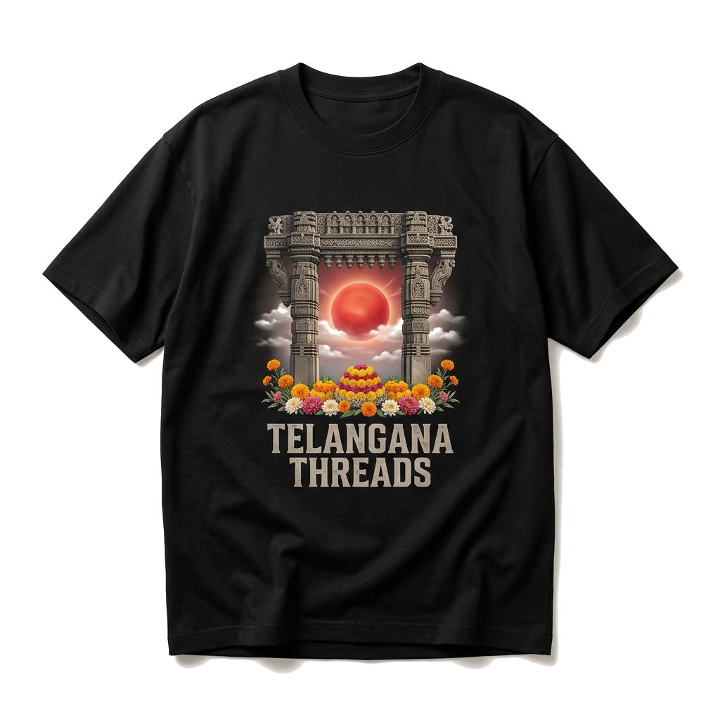 Warangal Stone Fortress Emblem Tee