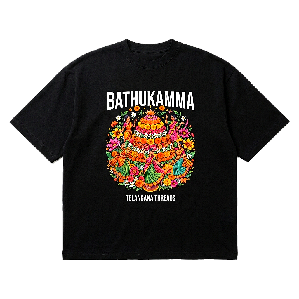 Bonalu Mahankali Sacred Rhythms Tee